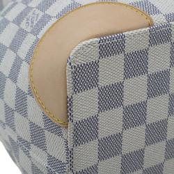 Pre Owned Louis Vuitton Damier Azur Canvas Hampstead MM
