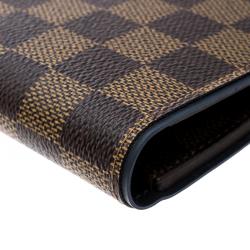 مملوكة مسبقًا Louis Vuitton Damier Ebene Multiple Wallet