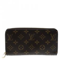 Louis Vuitton Monogram Canvas Zippy wallet