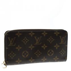 Louis Vuitton Monogram Canvas Zippy wallet