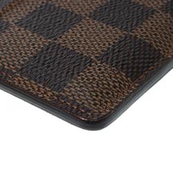 Pre Owned حافظة بطاقات لوي فيتون كانفاس دامييه أيبين