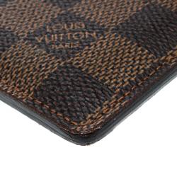 Pre Owned حافظة بطاقات لوي فيتون كانفاس دامييه أيبين