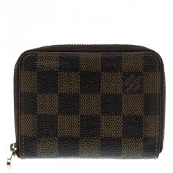 Louis Vuitton Damier Ebene Canvas Zippy Coin Purse