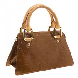 Pre Owned حقيبة لوي فيتون فورسيث فيرنيه مونوغرامي برونزية PM