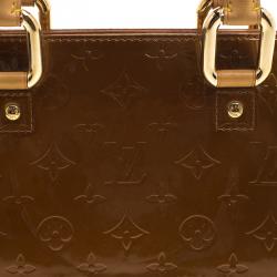 Pre Owned حقيبة لوي فيتون فورسيث فيرنيه مونوغرامي برونزية PM