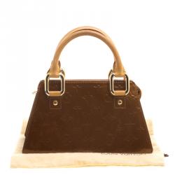 Pre Owned حقيبة لوي فيتون فورسيث فيرنيه مونوغرامي برونزية PM