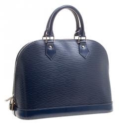 مملوكة مسبقًا Louis Vuitton Indigo Epi Leather Alma PM Bag