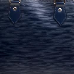 مملوكة مسبقًا Louis Vuitton Indigo Epi Leather Alma PM Bag