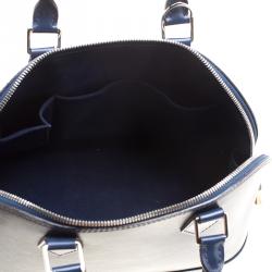 مملوكة مسبقًا Louis Vuitton Indigo Epi Leather Alma PM Bag