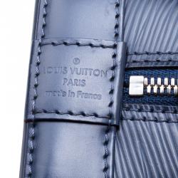 مملوكة مسبقًا Louis Vuitton Indigo Epi Leather Alma PM Bag