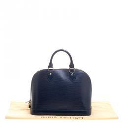 مملوكة مسبقًا Louis Vuitton Indigo Epi Leather Alma PM Bag