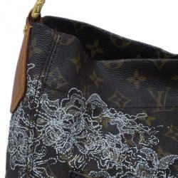 Pre Owned حقيبة يد لوي فيتون دانتيل كانفاس مونوجرامي فيرزين