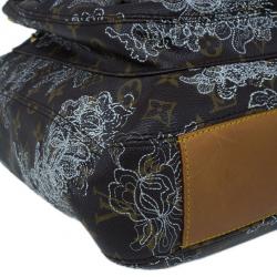 Pre Owned حقيبة يد لوي فيتون دانتيل كانفاس مونوجرامي فيرزين