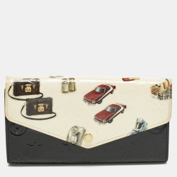 مملوكة مسبقًا محفظة لويس فويتون سارة جلد فيرني مونوغرامي