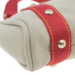 Pre Owned حقيبة لوي فيتون بيج أنتيغوا  كانفاس كاباس PM