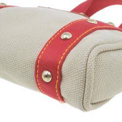 Pre Owned حقيبة لوي فيتون بيج أنتيغوا  كانفاس كاباس PM