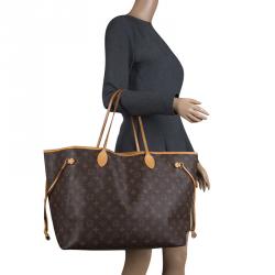 مملوكة مسبقًا حقيبة لوي فيتون نيفرفول كانفاس مونوغرامي GM