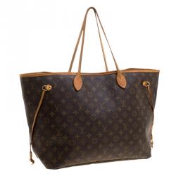 مملوكة مسبقًا حقيبة لوي فيتون نيفرفول كانفاس مونوغرامي GM
