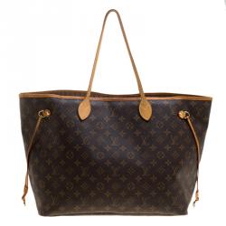 مملوكة مسبقًا حقيبة لوي فيتون نيفرفول كانفاس مونوغرامي GM