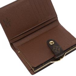 Louis Vuitton Monogram Canvas Port Feuille Vienoise French Purse Wallet