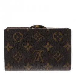 Louis Vuitton Monogram Canvas Port Feuille Vienoise French Purse Wallet