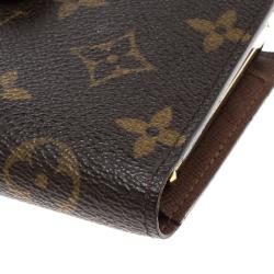 Louis Vuitton Monogram Canvas Port Feuille Vienoise French Purse Wallet