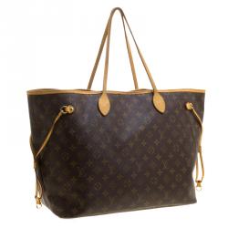 Louis Vuitton Monogram Canvas Neverfull GM Bag
