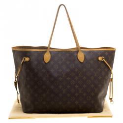 Louis Vuitton Monogram Canvas Neverfull GM Bag