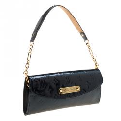 Pre Owned حقيبة كلتش لوي فيتون بوليفارد سانست فيرنيه مونوغرامي أزرق بلون نويه