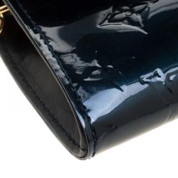 Pre Owned حقيبة كلتش لوي فيتون بوليفارد سانست فيرنيه مونوغرامي أزرق بلون نويه