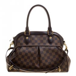 Pre Owned حقيبة لوي فيتون تريفي كانفاس دامييه أيبين PM
