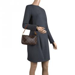 Pre Owned Louis Vuitton Monogram Canvas Pochette Accessoires 