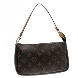 Pre Owned Louis Vuitton Monogram Canvas Pochette Accessoires 