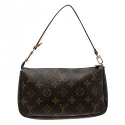 Pre Owned Louis Vuitton Monogram Canvas Pochette Accessoires 