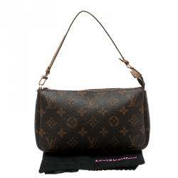 Pre Owned Louis Vuitton Monogram Canvas Pochette Accessoires 