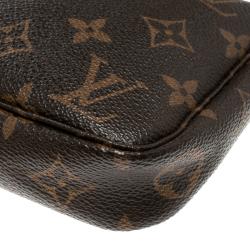 Pre Owned Louis Vuitton Monogram Canvas Pochette Accessoires 