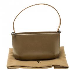 Pre Owned Louis Vuitton Gold Monogram Mat Fowler Bag