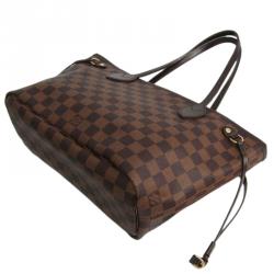 Louis Vuitton Damier Ebene Canvas Neverfull PM Bag