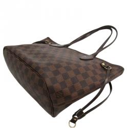 Pre Owned Louis Vuitton Damier Ebene Canvas Neverfull PM Bag
