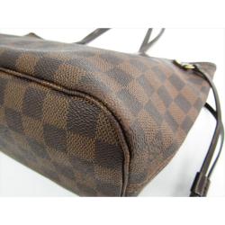 Pre Owned Louis Vuitton Damier Ebene Canvas Neverfull PM Bag
