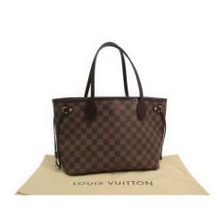 Pre Owned حقيبة لوي فيتون نفرفول كانفاس دامييه أيبين PM