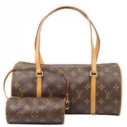 Pre Owned Louis Vuitton Monogram Canvas Papillon 30 Bag