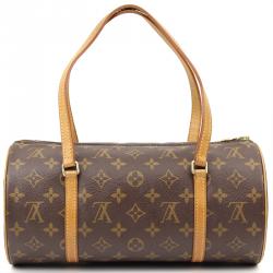Pre Owned Louis Vuitton Monogram Canvas Papillon 30 Bag