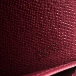 مملوكة مسبقًا Louis Vuitton White Multicolor Canvas Sarah Wallet