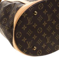 Pre Owned حقيبة لوي فيتون باكت كانفاس مونوغرامي GM