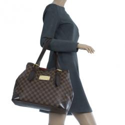 Pre Owned Louis Vuitton Damier Ebene Hampstead MM