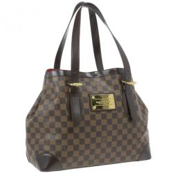 Pre Owned Louis Vuitton Damier Ebene Hampstead MM