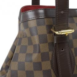 Pre Owned Louis Vuitton Damier Ebene Hampstead MM