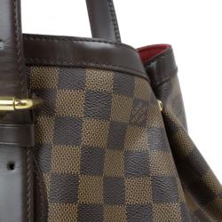 Pre Owned Louis Vuitton Damier Ebene Hampstead MM