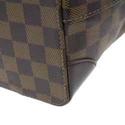 Pre Owned Louis Vuitton Damier Ebene Hampstead MM